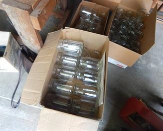 Boxes of Canning Jars, qts & pts