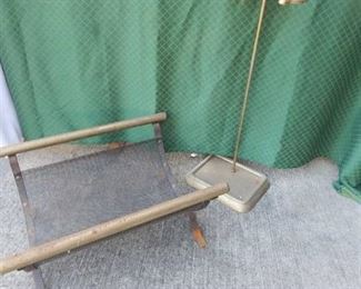 Metal Firewood Rack & Tool Holder