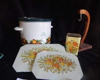 70s Style Rival Stoneware Crock Pot