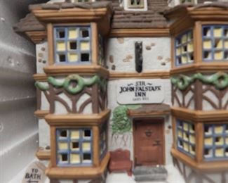 Hallmark Heritage Village collection. Dickens Village series Sir John Falstaff Inn