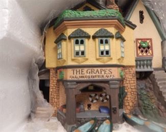 Hallmark Heritage Village Collection Dickens Village series. "The Grapes Inn