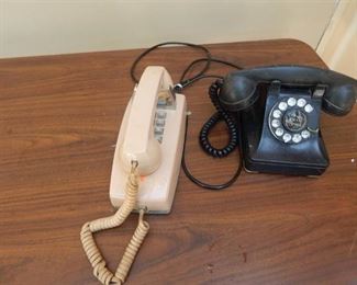 Vintage Telephones incl Bell Bake Light Phone