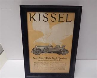 Kissel White Eagle Speedster Ad