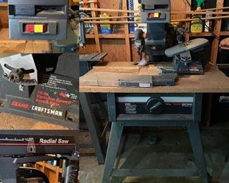 Sears Craftsman 16” Variable Speed Scroll Radial Saw