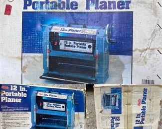 Collins Quality 12” Portable Planer
New Never used in box