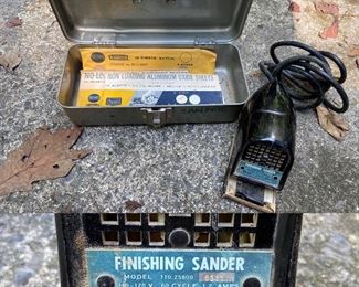 Sears, Roebuck and Co USA Finishing Sander Model 110.25800
110-120V