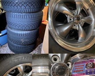 Set of 4 Continental Extreme Contact Tires 255/45 ZR18
Special Edition American Racing Wheels