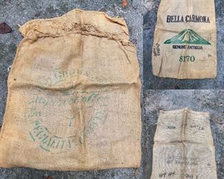 Large Burlap Coffee Sacs