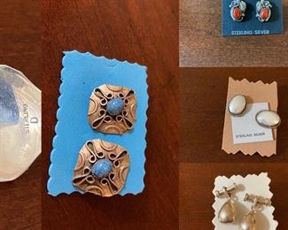 Sterling Pierced Earrings