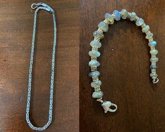 Sterling Bracelet & Neclace