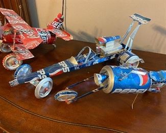 Pepsi & Coke Can Art