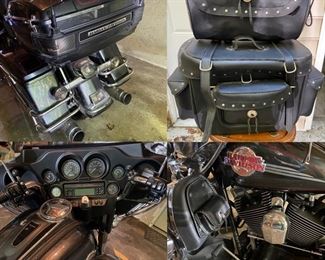 2007 Harley Davidson Ultra Classic, we think it has about 10,000 miles on it .