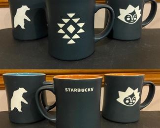 3 Starbucks Coffee Mugs