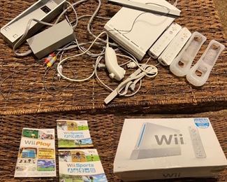 Nintendo Wii Console with 2 Controllers
