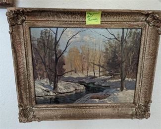 S. Berne Oil on Canvas