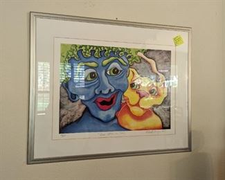 Signed and Numbered "Once Apon a Time" by Jennifer Zevingna