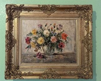 Oil on Canvas Still Life