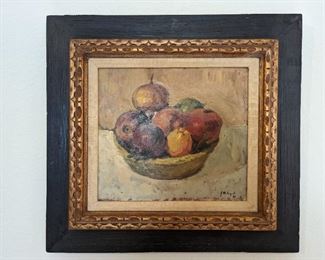 S. Malagodi Oil on Masonite