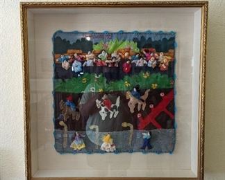 Framed Fiber Art