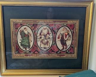 Framed Christmas Art
