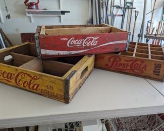 Vintage Cola Crates