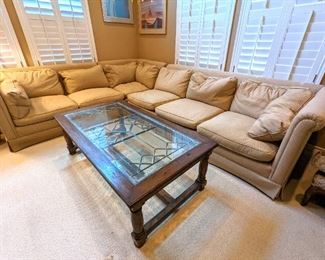 Down-Stuffed Sectional