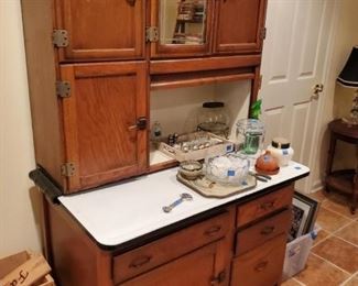 Antique Hoosier Cabinet in excellent condition for it's age