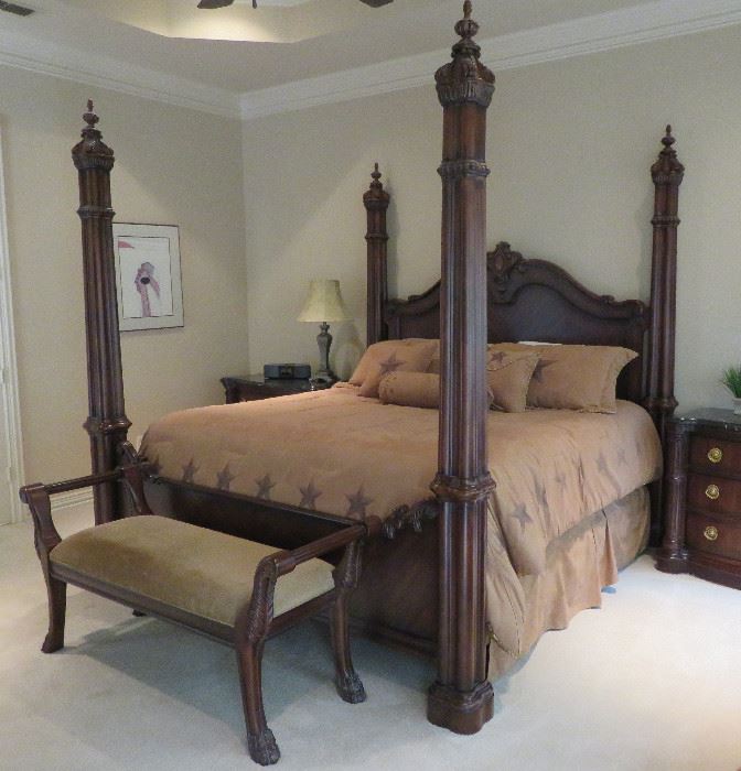 Bernhardt Grand Savannah king bed