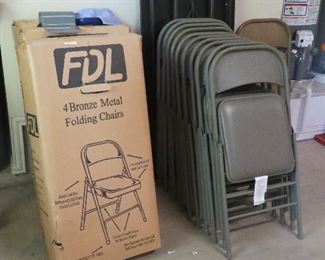 Folding chairs
