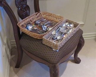 Silverplate flatware