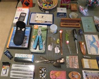 Case XX knife, marbles, smalls