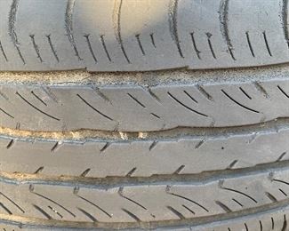 Tire 2 - worn condition 