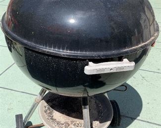 Weber charcoal grill - the best kind!