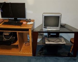 Computer desk
TV satand
