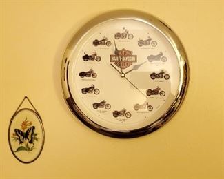Harley clock
