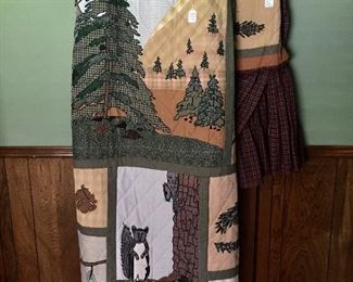 Two twin Patch Magic comforter sets. The comforters are beautiful and heavy. Very nice!