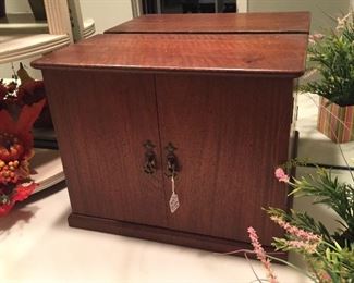 Unique jewelry chest.