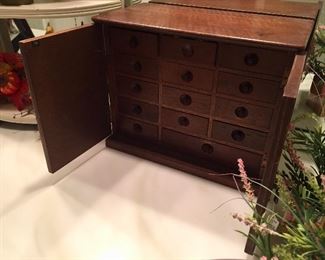 Unique jewelry chest.