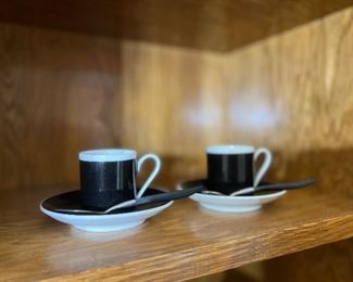 Retro Braniff Airline passenger coffee cups