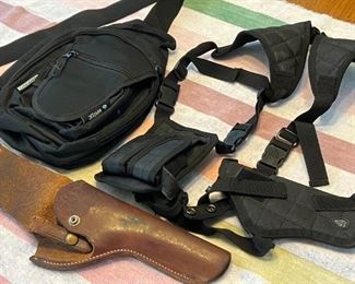 Assorted holsters