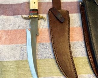 Large selection of very large knives