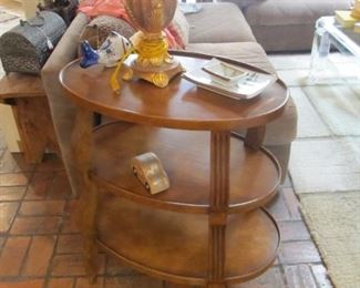 Vintage Mid-century end tables pair