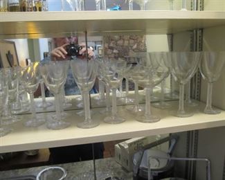 7pc, 4pc, 2pc, LALIQUE fine crystal glassware sets 