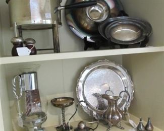 Amazing high-quality vintage silver plated serving pieces