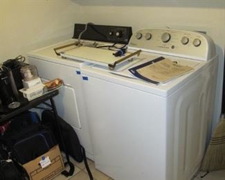 Washer & dryer..working!