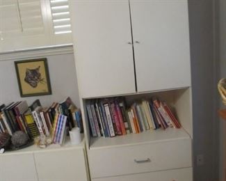 These vintage cabinets are perfect for any room!