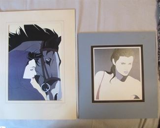 Artist: Patrick Nagel. The same artist who did the DURAN DURAN album cover...