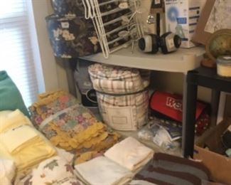 More linens & miscellaneous