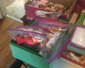 One room full of every kind of item you could possibly need - shelves are full and more!