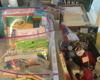 One room full of every kind of item you could possibly need - shelves are full and more!